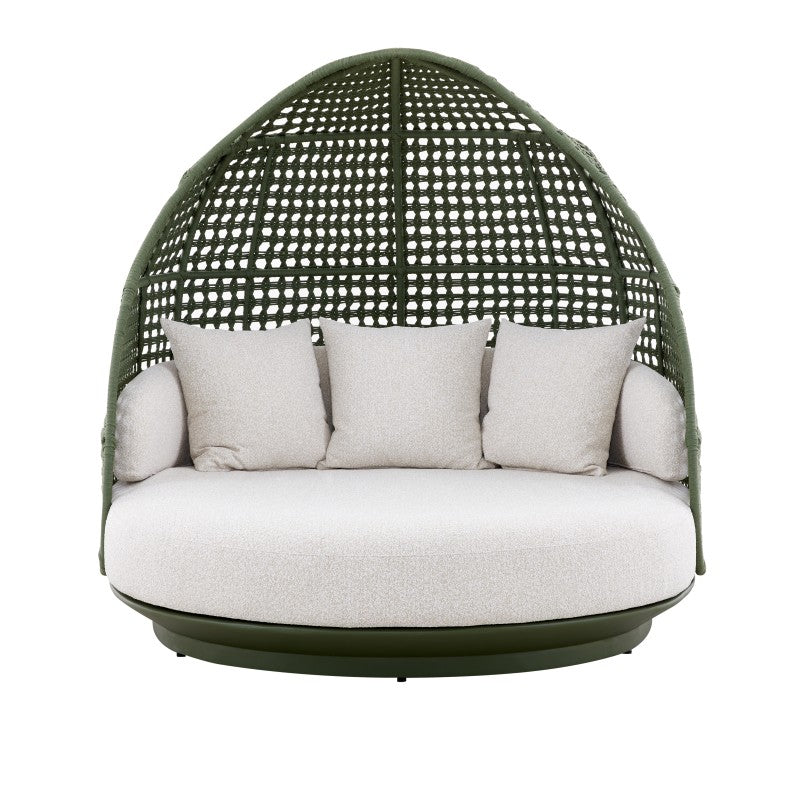 Bossa Outdoor Rope Daybed in Green