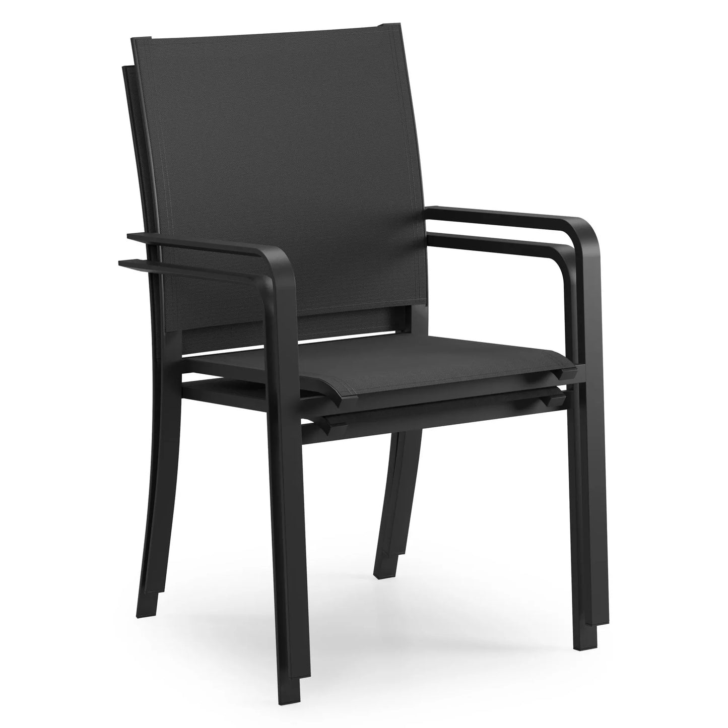 Calobra Stacking Chair - Black