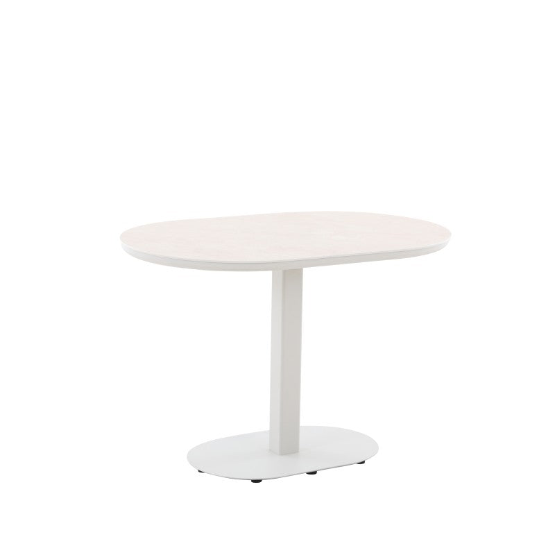 Fano Outdoor Ceramic Dining Table 110*70 cm in Beige