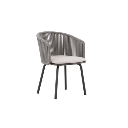 La Tour Outdoor Rope Dining Chair with Arm
