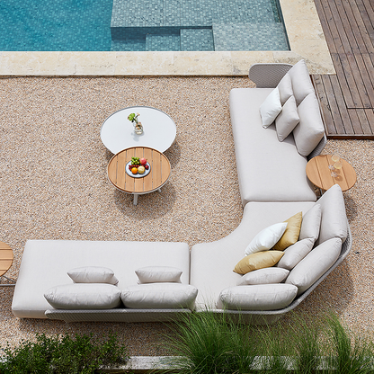Alma 6 Seater Outdoor Rope Lounge