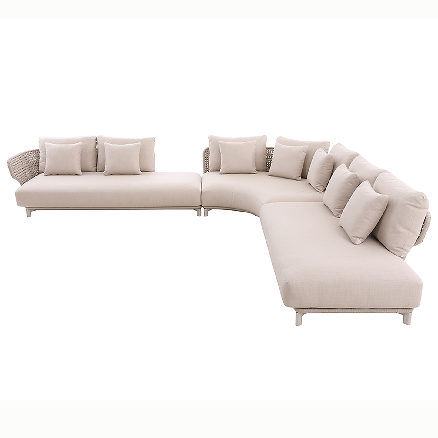 Alma 6 Seater Outdoor Rope Lounge