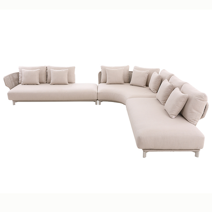 Alma 6 Seater Outdoor Rope Lounge