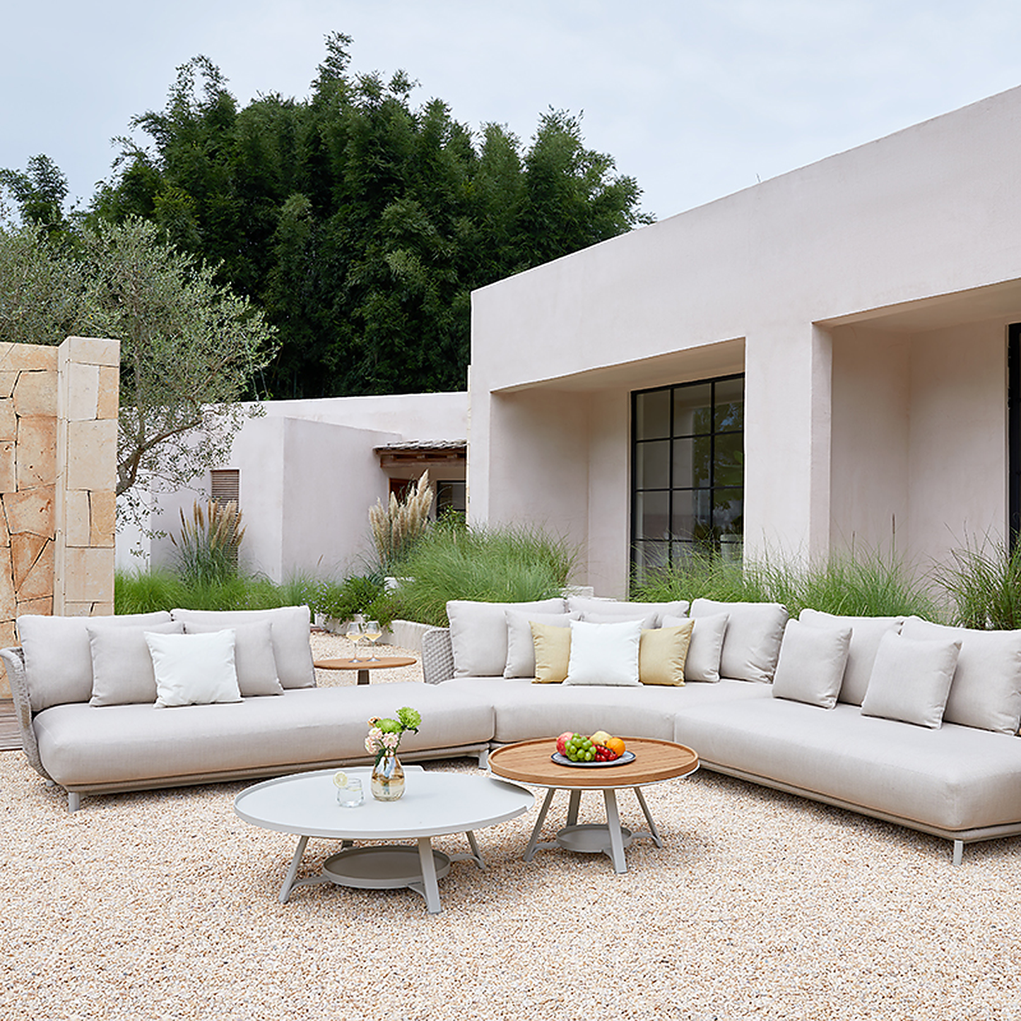 Alma 6 Seater Outdoor Rope Lounge