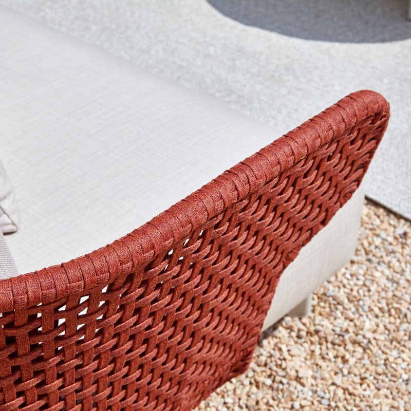 Alma 7 Seater Outdoor Rope Lounge