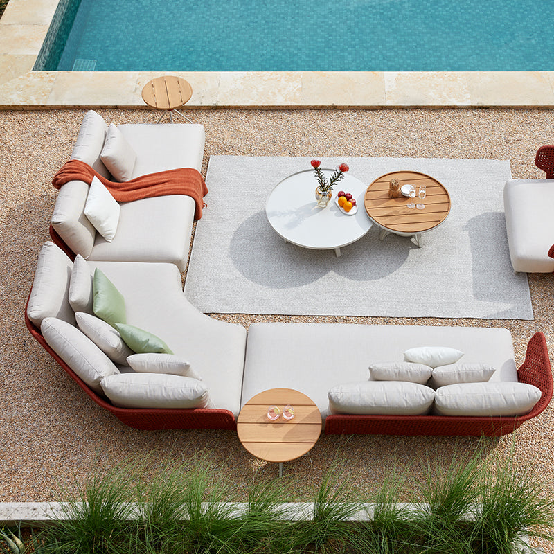 Alma 7 Seater Outdoor Rope Lounge