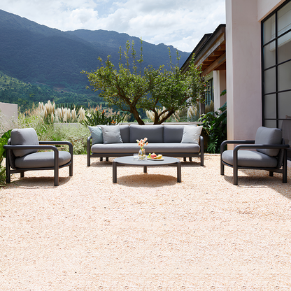 Arc 5 Seater Outdoor Rope Lounge