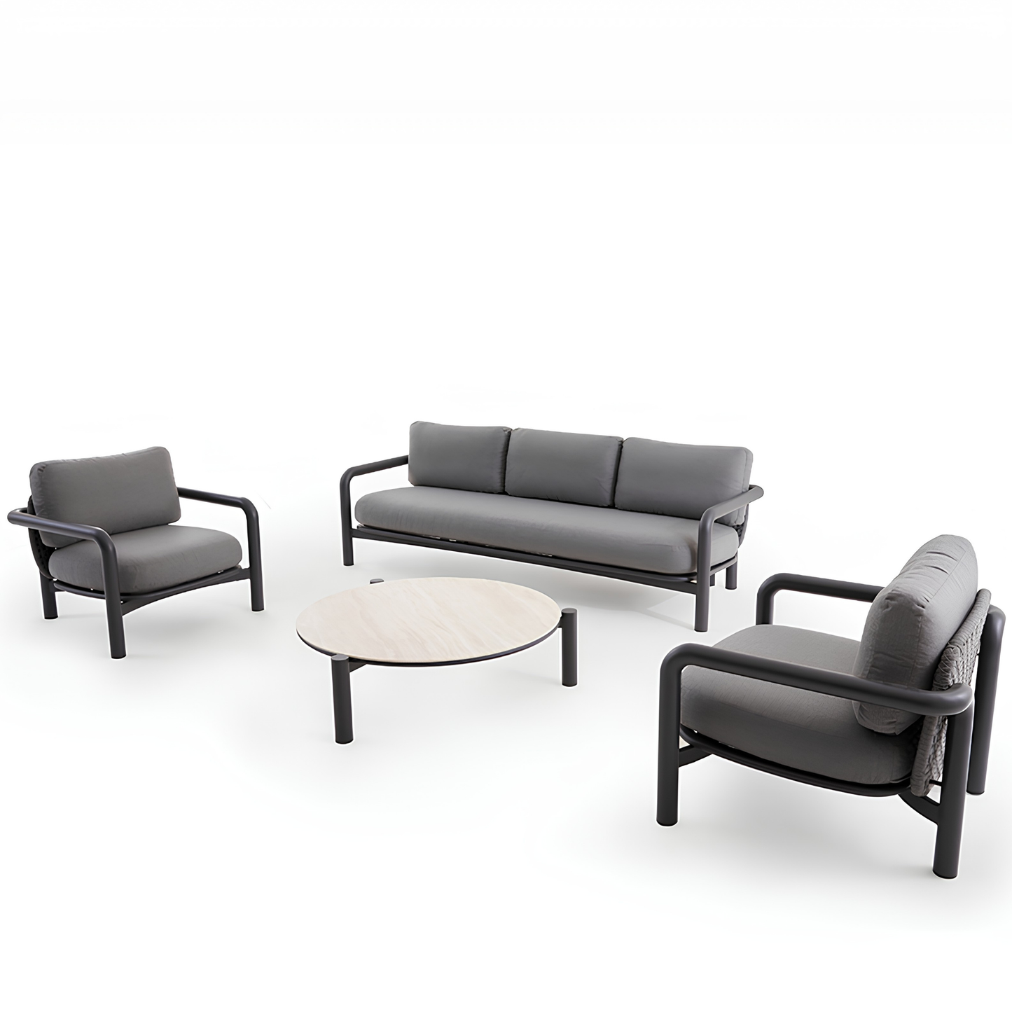 Arc 5 Seater Outdoor Rope Lounge