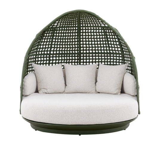 Bossa Outdoor Rope Daybed in Green