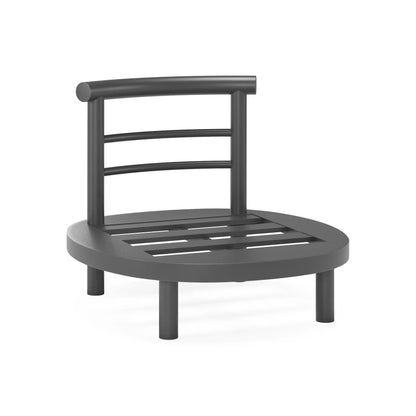 Lindo 1-Seater Outdoor Lounge Chair - Black