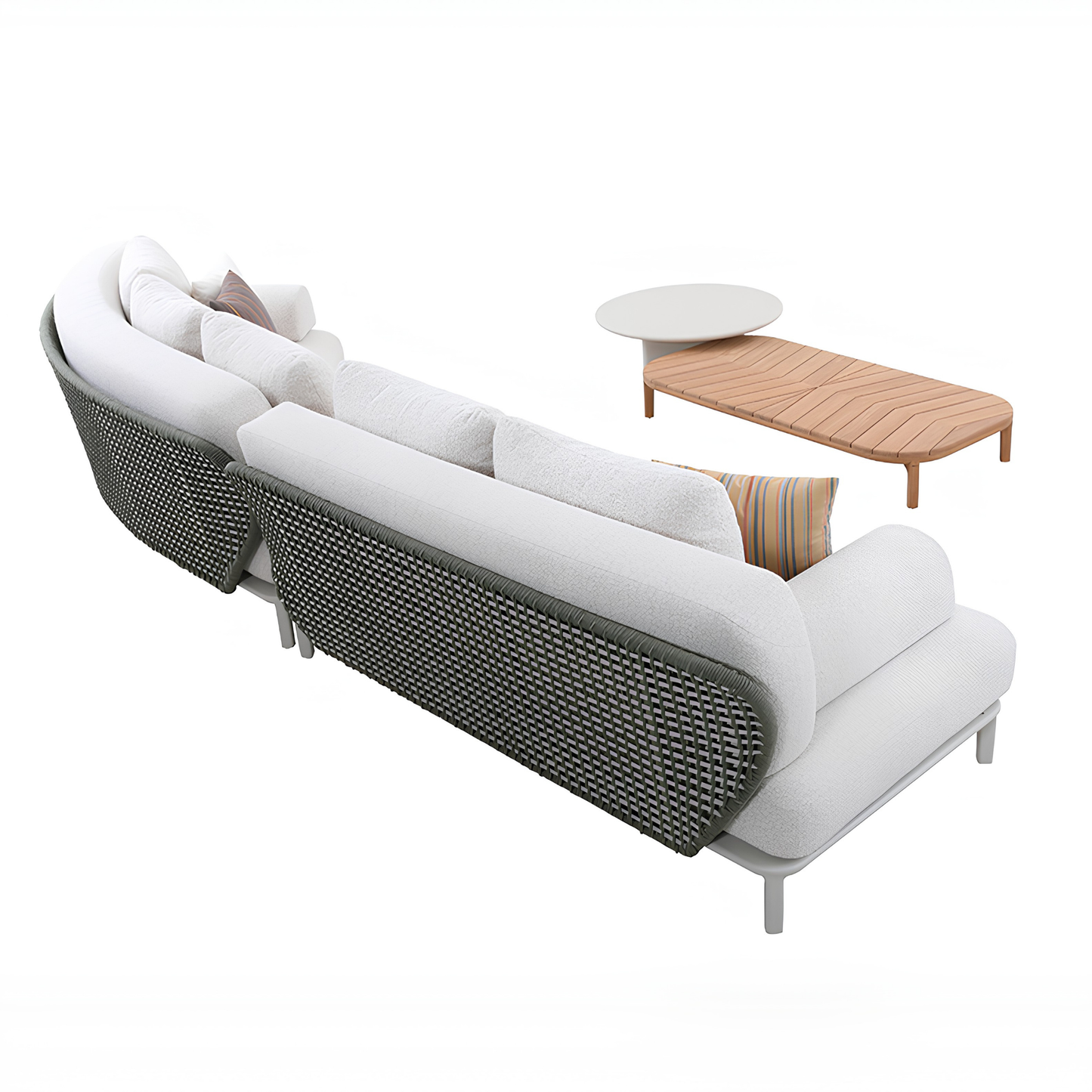 Aurora 5 Seater Outdoor Rope Lounge