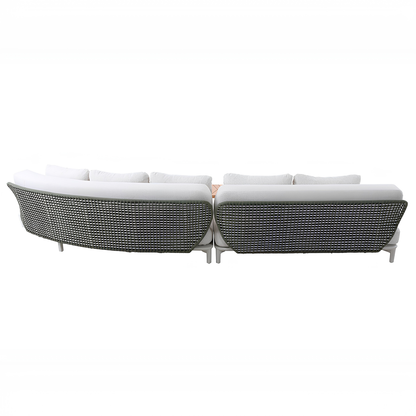 Aurora 5 Seater Outdoor Rope Lounge