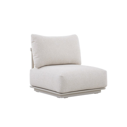 Cocoon 6 Seater Aluminium Outdoor Lounge in Beige