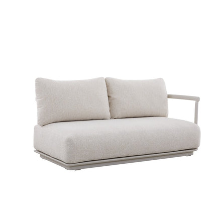 Cocoon 6 Seater Aluminium Outdoor Lounge in Beige