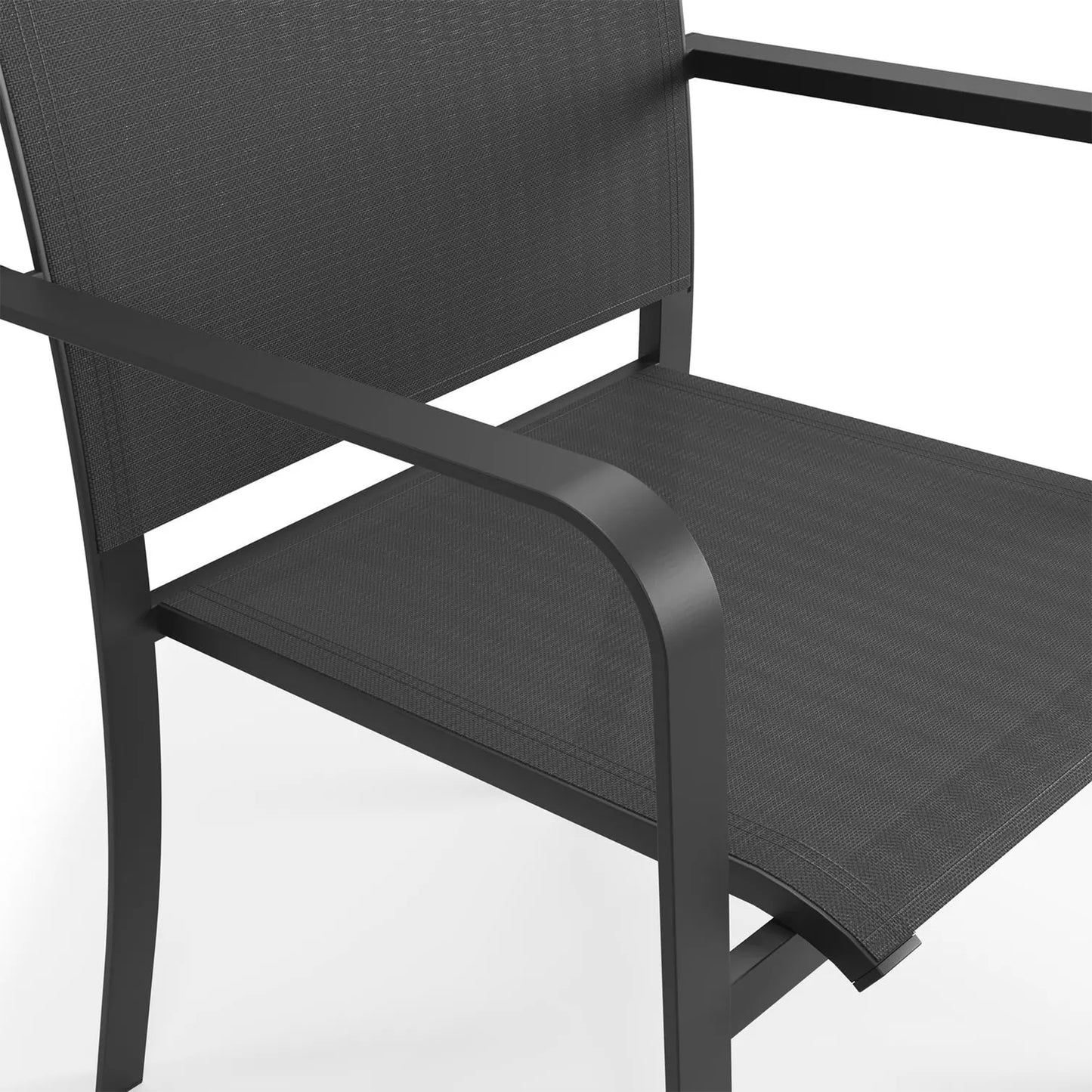 Calobra Stacking Chair - Black