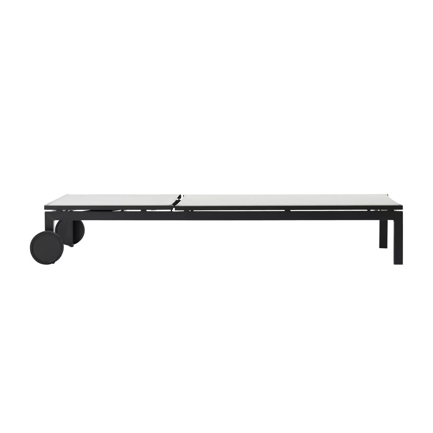 Jupiter II Sunlounger - Black / Grey