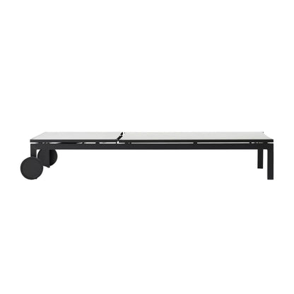 Jupiter II Sunlounger - Black / Grey