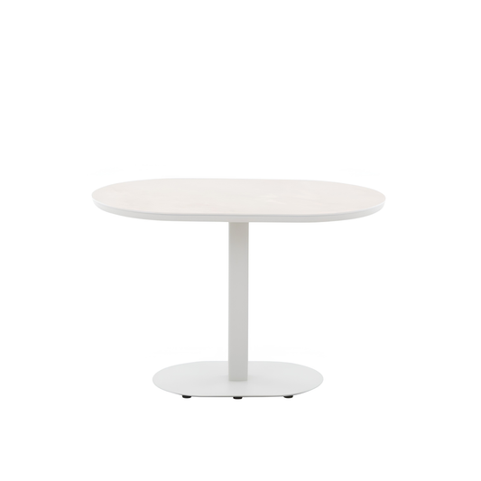 Fano Outdoor Ceramic Dining Table 110 x 70 cm in Beige