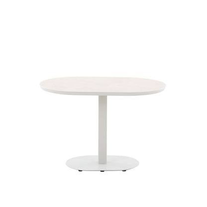 Fano Outdoor Ceramic Dining Table 110*70 cm in Beige