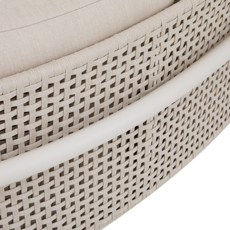 Fleuve 5 Seater Outdoor Rope Lounge in Beige