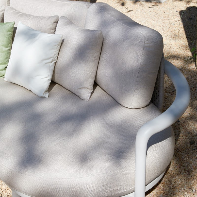 Fleuve 5 Seater Outdoor Rope Lounge in Beige