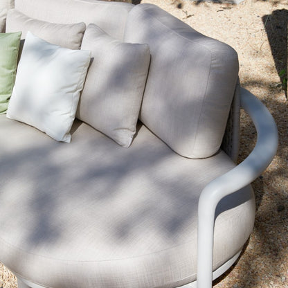 Fleuve 5 Seater Outdoor Rope Lounge in Beige