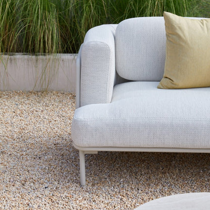 Kingland 4 Seater Outdoor Aluminium Lounge in Beige