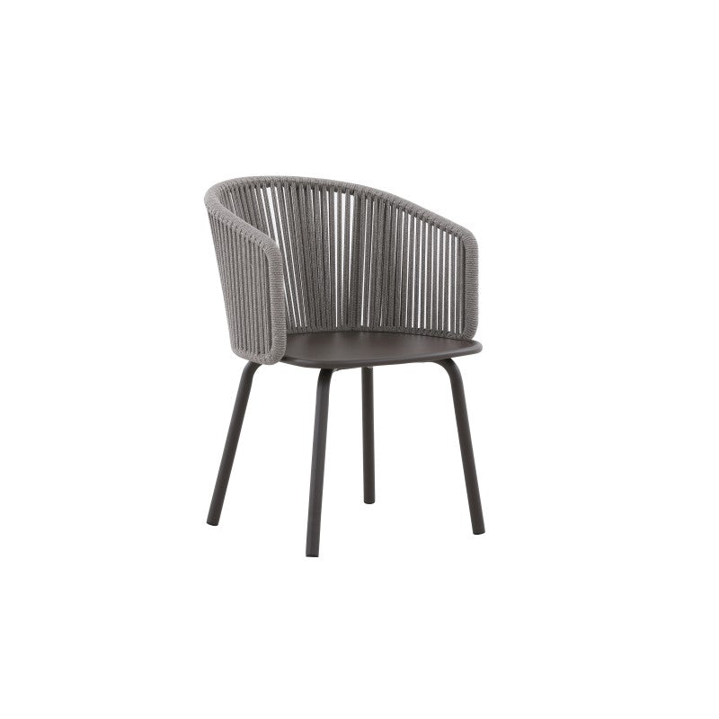 La Tour Outdoor Rope Dining Chair with Arm