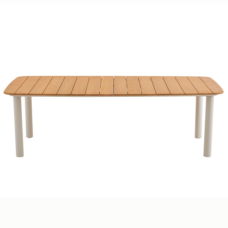 Marine Outdoor Teak Dining Table 240 cm with 6 Chairs