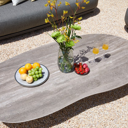 Orbit 5 Seater Outdoor Rope Lounge in Charcoal