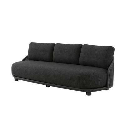 Orbit 5 Seater Outdoor Rope Lounge in Charcoal