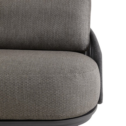 Orbit 5 Seater Outdoor Rope Lounge in Charcoal