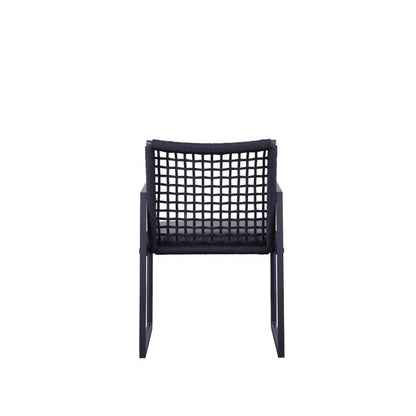 Sunrise Outdoor Rope Dining Chair with Arm with Cushion