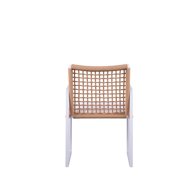 Sunrise Outdoor Rope Dining Chair with Arm with Cushion