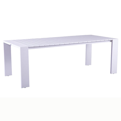 Sunrise Outdoor Aluminium Dining Table 220 cm with 6 Chairs