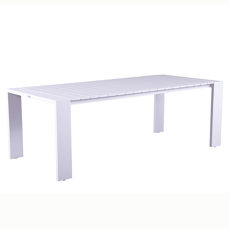 Sunrise Outdoor Aluminium Dining Table 220 cm with 6 Chairs