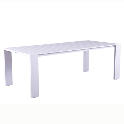 Sunrise Outdoor Aluminium Dining Table 220 cm with 6 Chairs