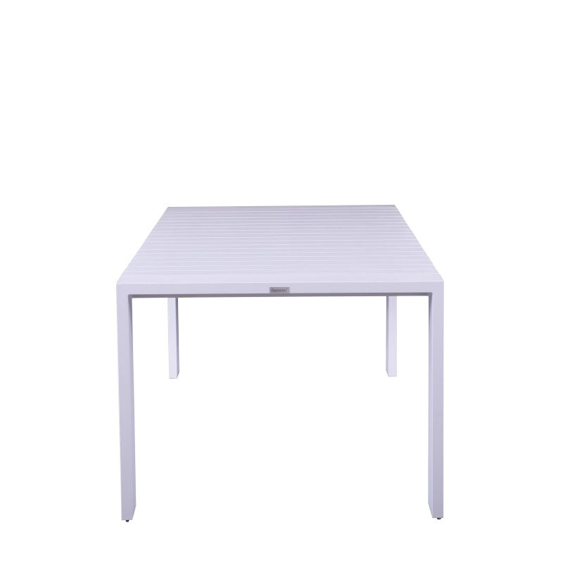 Sunrise Outdoor Aluminium Dining Table 220 cm with 6 Chairs