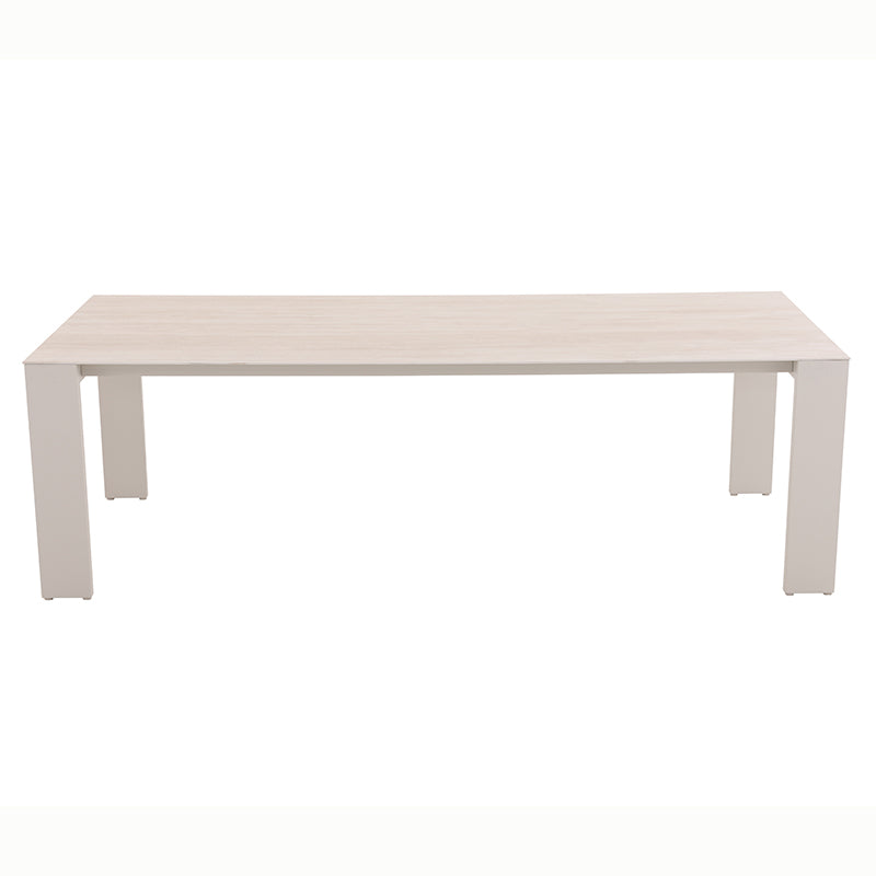 Sunrise Outdoor Ceramic Dining Table 240 cm with 6 Chairs