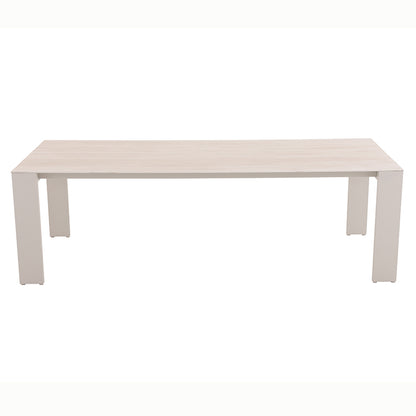 Sunrise Outdoor Ceramic Dining Table 240 cm with 6 Chairs