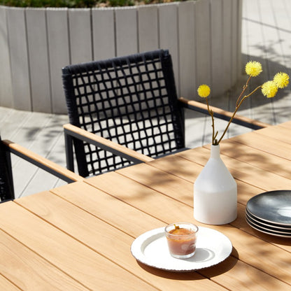 Sunrise Outdoor Teak Dining Table 167 cm with 6 Chairs