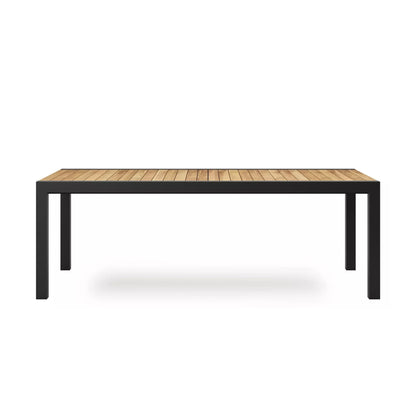 Artimes Extendable Dining Table - Beige & Teak 220-330cm