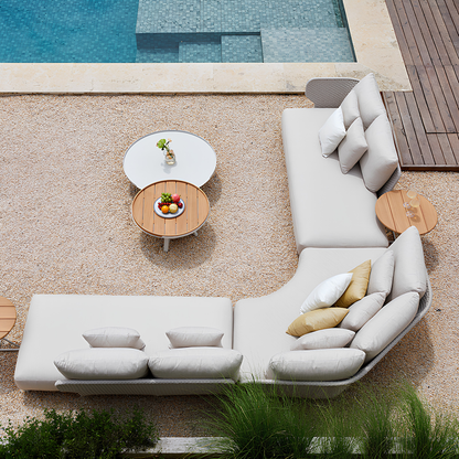 Alma 7 Seater Outdoor Rope Lounge
