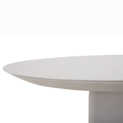 Vento Outdoor Aluminium Bar Table 90 cm with 2 Bar Chairs in Beige Frame and Green Rope