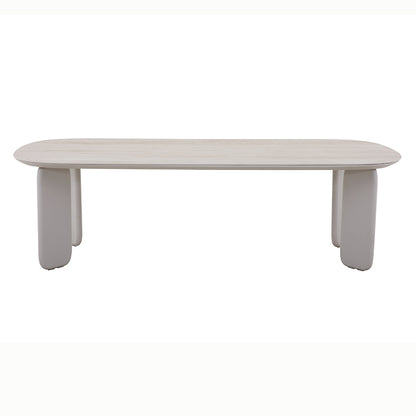 Vento Outdoor Aluminium Dining Table 250 cm with 6 Chairs